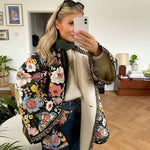 Flora | Blumenmuster Jacke von Rosalie Zendoo.de