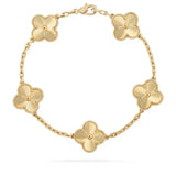 Lila | Luxuriöses Majorelle-armband in Gold Zendoo.de