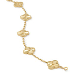 Lila | Luxuriöses Majorelle-armband in Gold Zendoo.de