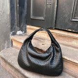 Charlyne | Große geflochtene Hobo-Tasche