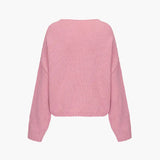 Rahel | Weiche Strickjacke mit Schleife