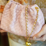 Mave | Luxuriöse Damen-Tasche mit goldener Kette