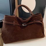 Zella | Luxuriöse Damen-Handtasche aus Wildleder