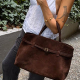 Zella | Luxuriöse Damen-Handtasche aus Wildleder