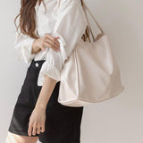 Lilli | Schlichte Damen-Tasche aus Kunstleder