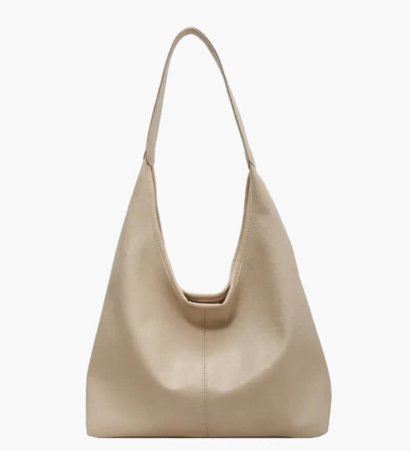Caroly | Minimalistische Schultertasche aus Kunstleder