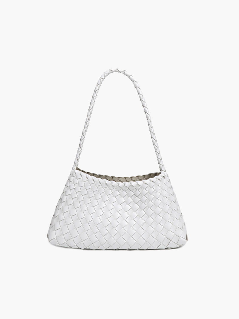 Liese | Schultertasche mit geflochtenem Design