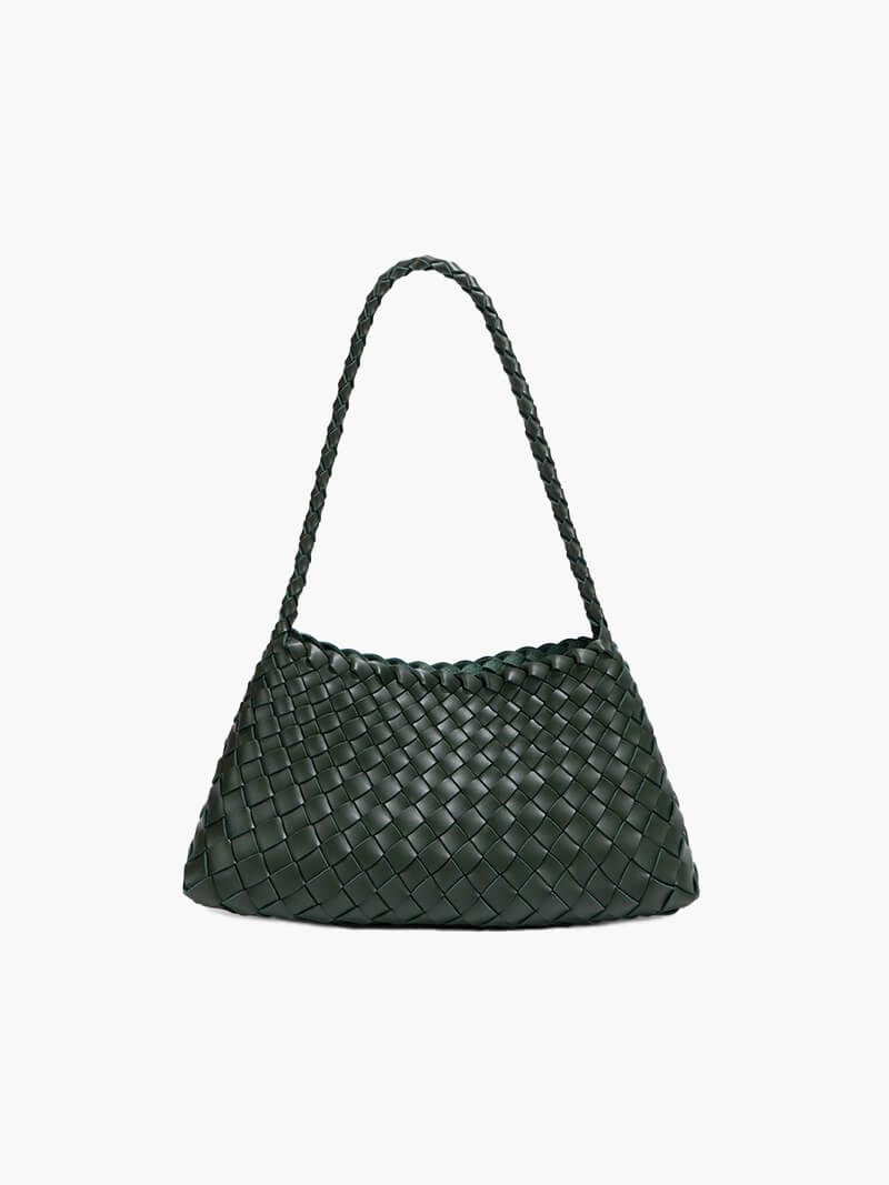 Liese | Schultertasche mit geflochtenem Design