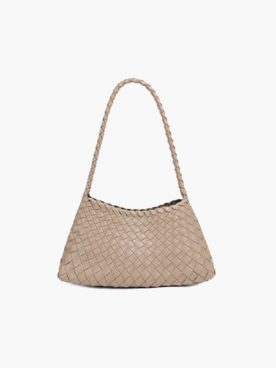 Liese | Schultertasche mit geflochtenem Design
