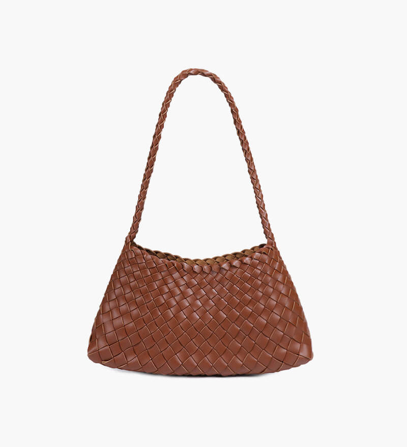 Liese | Schultertasche mit geflochtenem Design