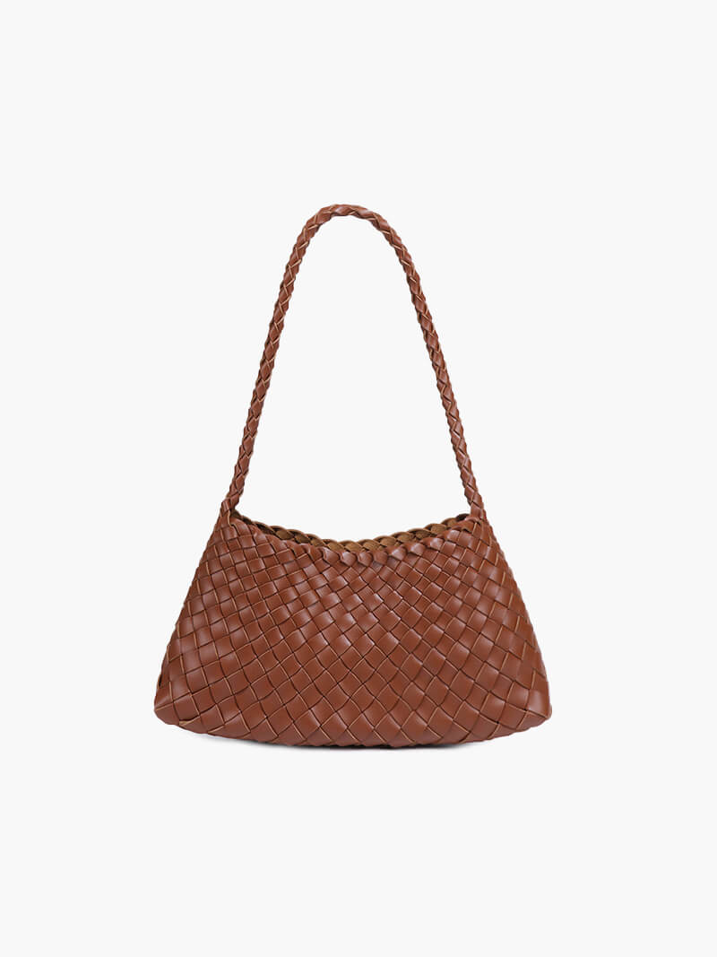 Liese | Schultertasche mit geflochtenem Design
