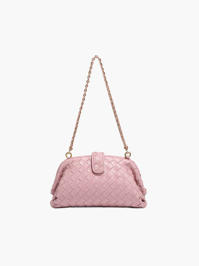 Tessa | Geflochtene Damen-Tasche mit Kettenriemen
