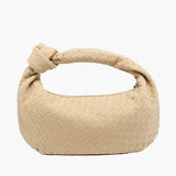 Elicia | Geflochtene Hobo-Tasche mit Knoten-Detail – Stilvoll und einzigartig