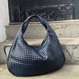 Charlyne | Große geflochtene Hobo-Tasche