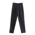 Isabell | High-Waisted Plissee-Hosen Zendoo.de