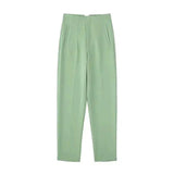 Isabell | High-Waisted Plissee-Hosen Zendoo.de