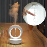 Design-Luftbefeuchter mit LED & Schwebetropfen-Effekt – Touch Control & Flüsterleise