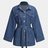 Emma | Taillierte Denim-Jacke – Modern und Vielseitig
