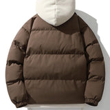 Herren Winterjacke mit Doppelkapuze – Warm & Stilvoll