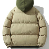 Herren Winterjacke mit Doppelkapuze – Warm & Stilvoll