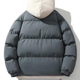 Herren Winterjacke mit Doppelkapuze – Warm & Stilvoll