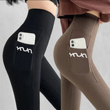 Sarah | Sportliche Damen-Leggings mit Tasche für unterwegs