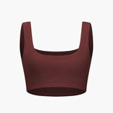 Nadine | Eleganter Twisted-Skirt-Zweiteiler mit Crop-Top