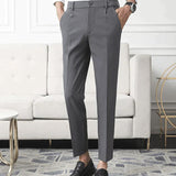 Walker | Hoch taillierte Slim Fit Business-Hose