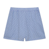 Leichter Zweiteiler aus Baumwollmix – Oversize Bluse & Shorts für Damen