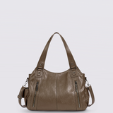City-Handtasche mit Crossbody-Option und praktischen Fächern