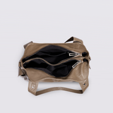 City-Handtasche mit Crossbody-Option und praktischen Fächern