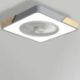 BreezeGlow | Skandinavische LED-Deckenleuchte mit integriertem Ventilator