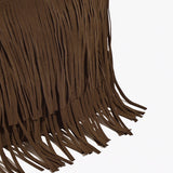 Isla | Boho Hobo-Tasche mit Fransen