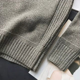 Bruno | Gestryckter Winterpullover