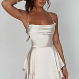 Emilia | Satin Mini Dress Zendoo.de