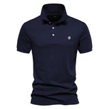 James | Zeitloses, schmal geschnittenes Herren-Poloshirt