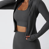 Mira | Sportliche Langarm-Trainingsjacke