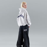 Oversized Hoodie mit „With Love“-Print