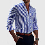 Levi | Entspanntes Passform Button-Down-Streifenhemd
