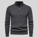 Steven | Strickpullover mit Reißverschluss