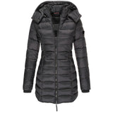 Elise | Lange Daunenjacke