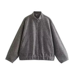Aliah | Oversized Bomber Jacke Zendoo.de
