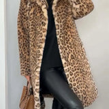 Leopard | Kunstfell-Jacke für den Winter Zendoo.de
