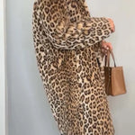 Leopard | Kunstfell-Jacke für den Winter Zendoo.de
