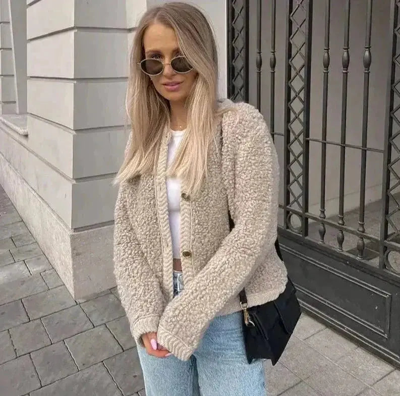 LUNA | Weiche Teddyjacke für kühle Tage Zendoo.de