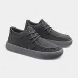 Herren-Freizeitschuhe aus Wildlederimitat mit Schnürung