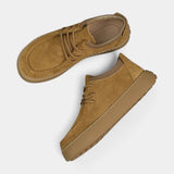 Herren-Freizeitschuhe aus Wildlederimitat mit Schnürung