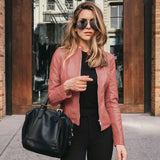 Moderne Damen Bikerjacke mit urbanem Chic und zeitlosem Design