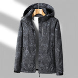Outdoor Jacke mit Kapuze – Leichte Übergangsjacke für Freizeit und Outdoor