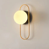 Moderne Kugel Wandleuchte – Elegante LED Wandlampe im Gold Design